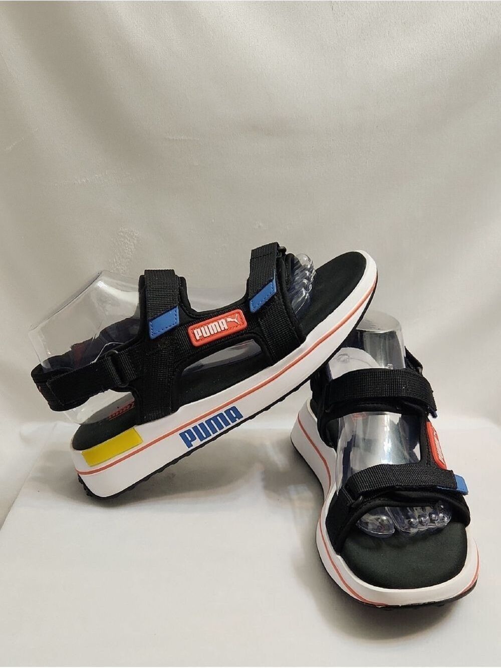 Puma Future Rider Black Star Sapphire Sandals (W Size 7)